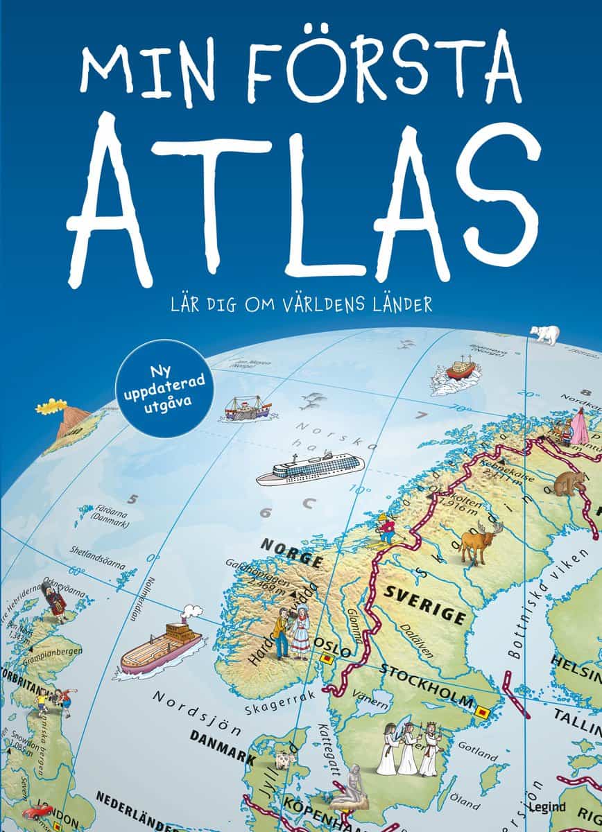 Jesper Groftved | MIN FÖRSTA ATLAS : Lär dig om världens länder