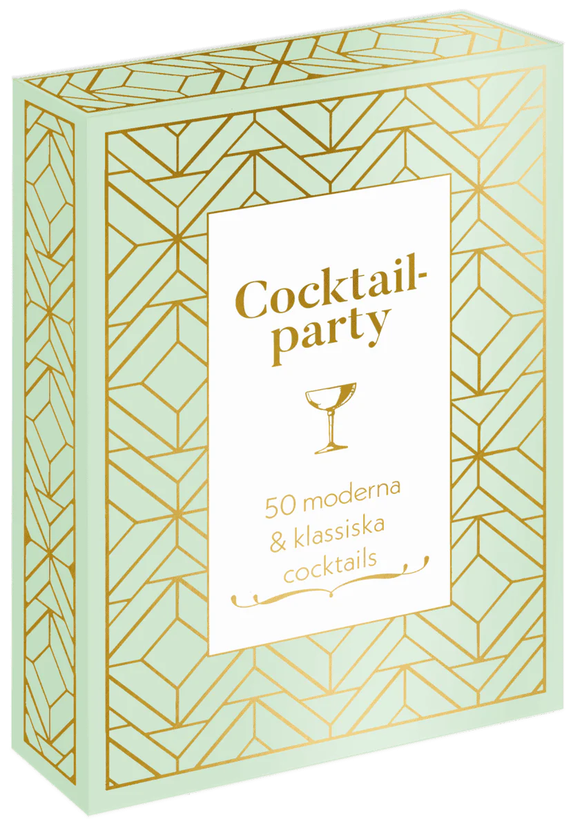 COCKTAILPARTY : 50 moderna & klassiska cocktails