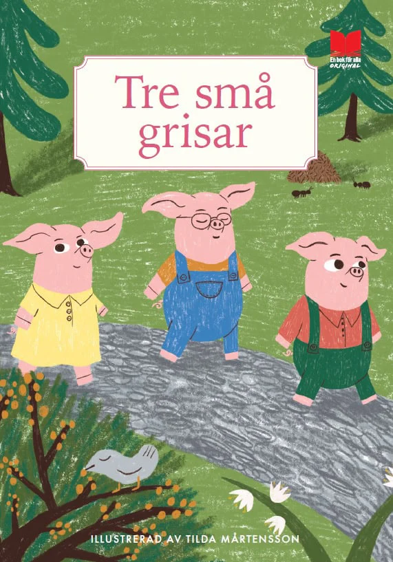 Elin Lucassi | TRE SMÅ GRISAR (KARTONGBOK)