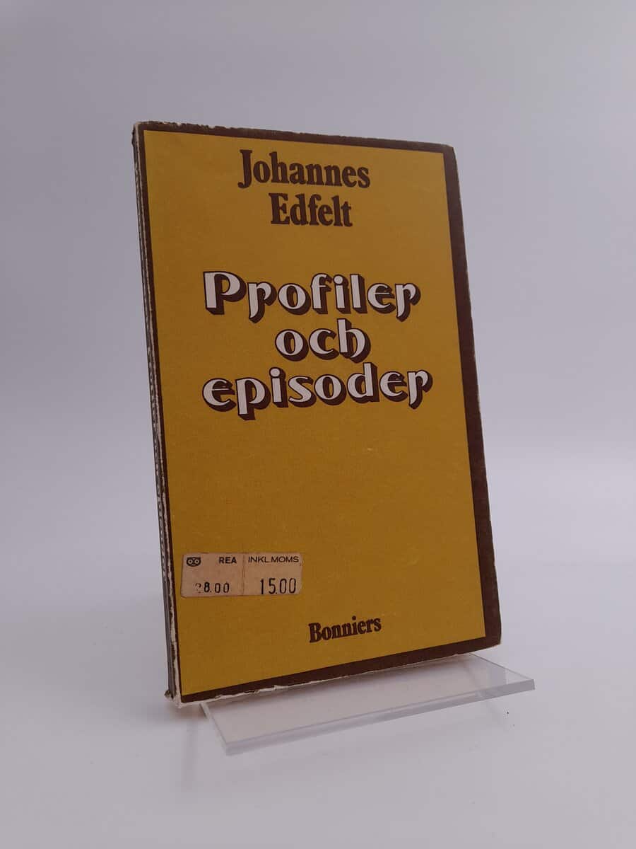 Johannes Edfelt | PROFILER OCH EPISODER