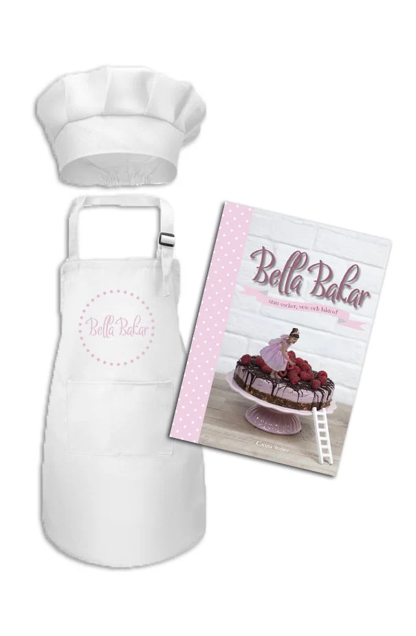 Carina Stahre | BELLA BAKAR : UTAN SOCKER, VETE OCH LAKTOS! + BARNFÖRKLÄDE OCH KOCKMÖSSA : Utan socker, vete och laktos! + Barnförkläde och kockmössa