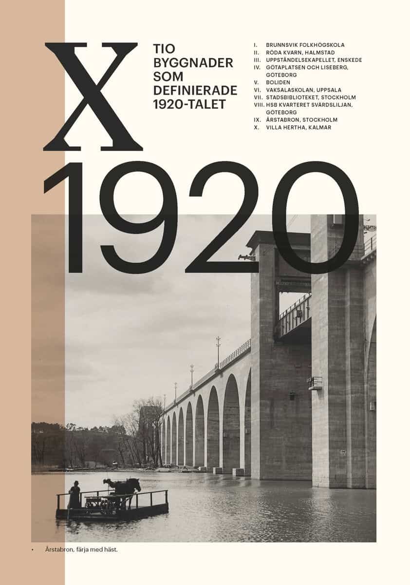 TIO BYGGNADER SOM DEFINIERADE 1920-TALET