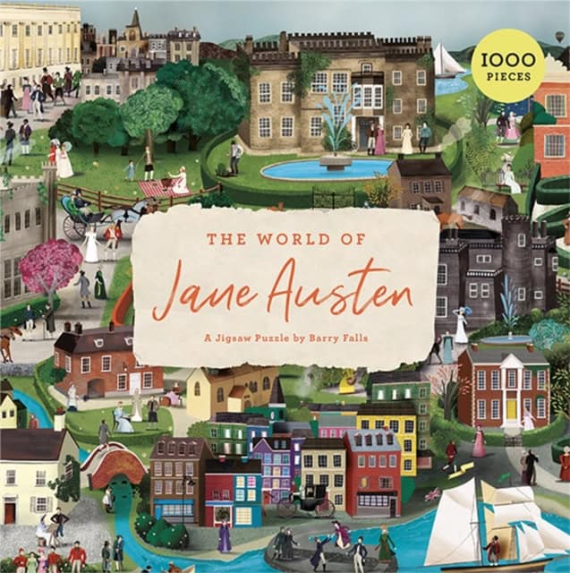 PUSSEL THE WORLD OF JANE AUSTEN 1000 BITAR