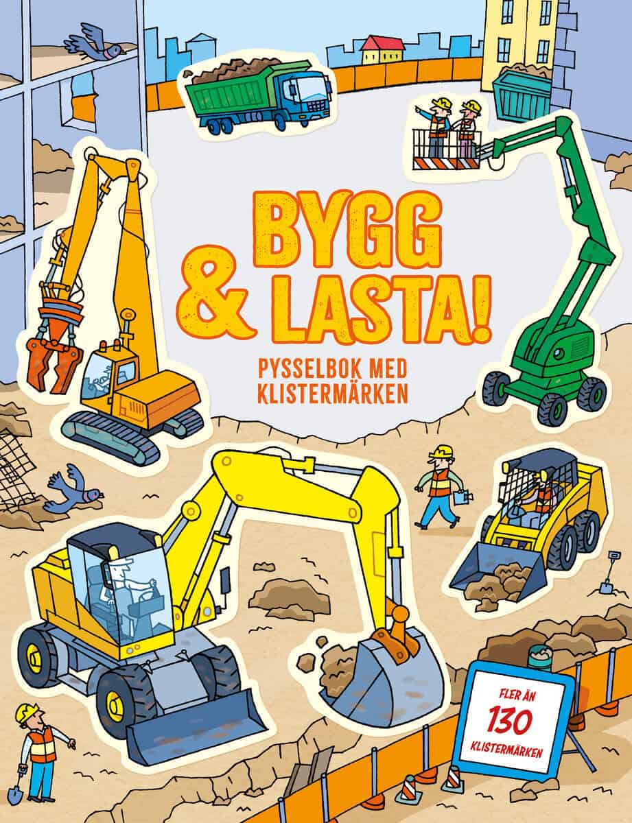 Jessica Greenwell | BYGG OCH LASTA : Pysselbok med klistermärken