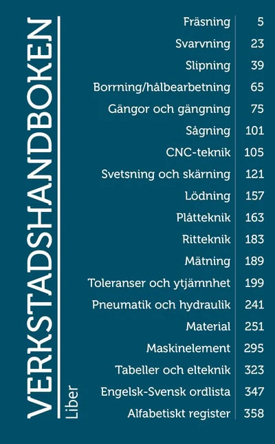 Eriksson, Nils-Olof ; Karlsson, Bo | VERKSTADSHANDBOKEN
