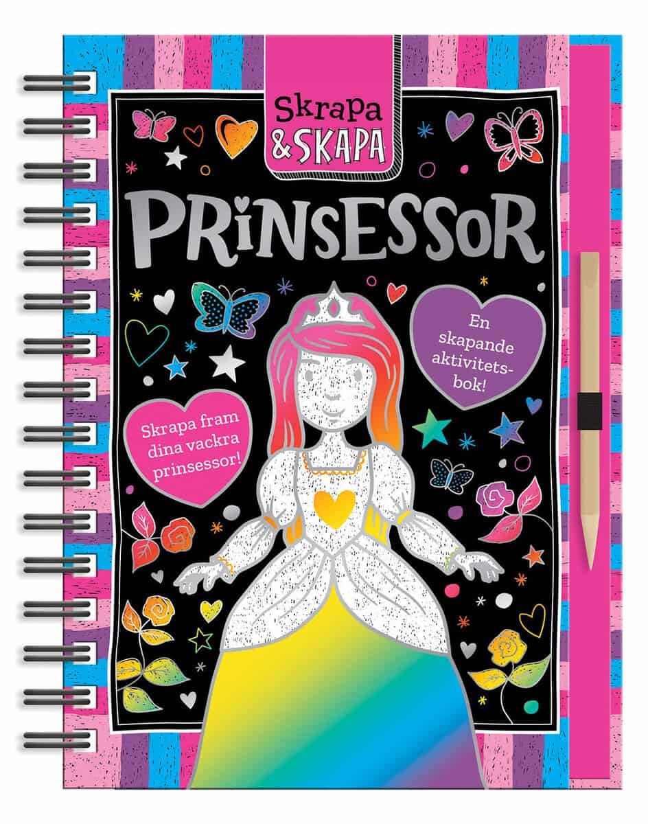 PRINSESSOR : EN SKAPANDE AKTIVITETSBOK : En skapande aktivitetsbok