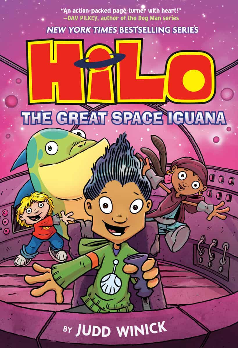 Judd Winick | HILO BOOK 11: THE GREAT SPACE IGUANA: (A GRAPHIC NOVEL) : The Great Space Iguana: (A Graphic Novel)
