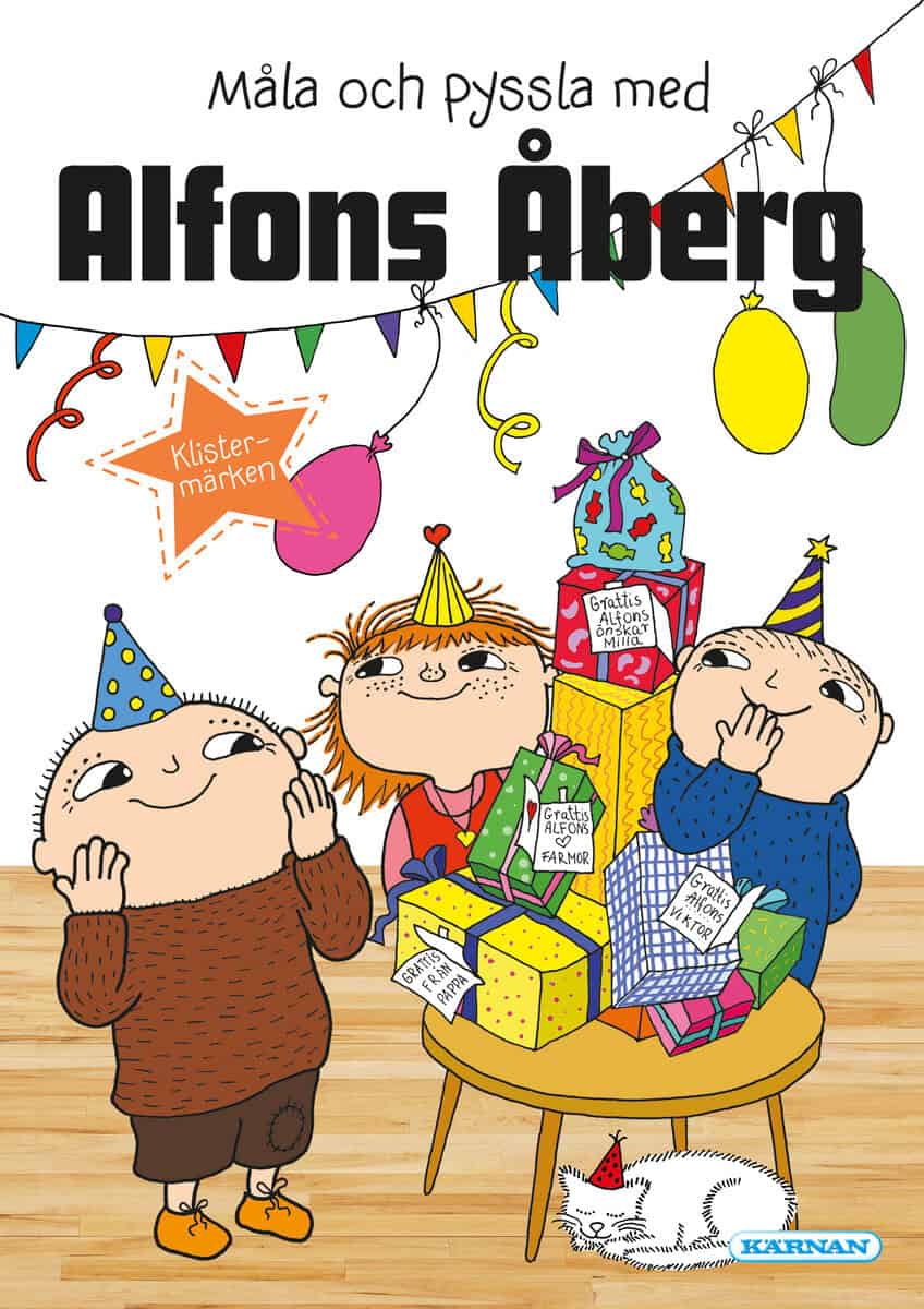 Annette Voigt | MÅLAR- OCH PYSSELBOK ALFONS ÅBERG